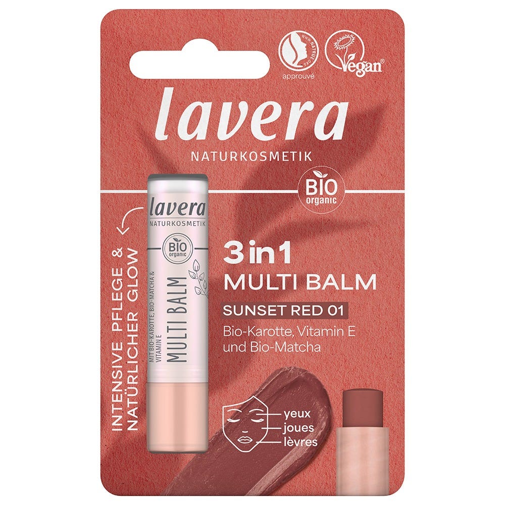 Lavera Multi Balm Sunset (01 Red) 4,5 g
