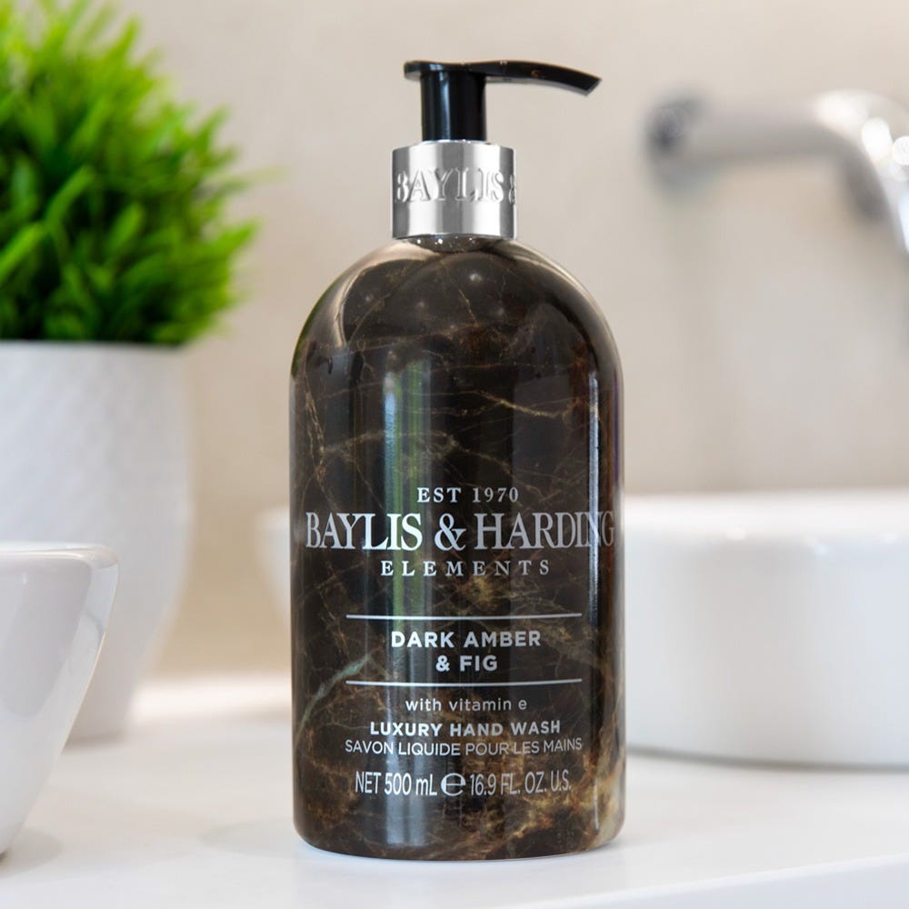 Baylis & Harding Element Flüssigseife Dark Amber & Fig 500 ml