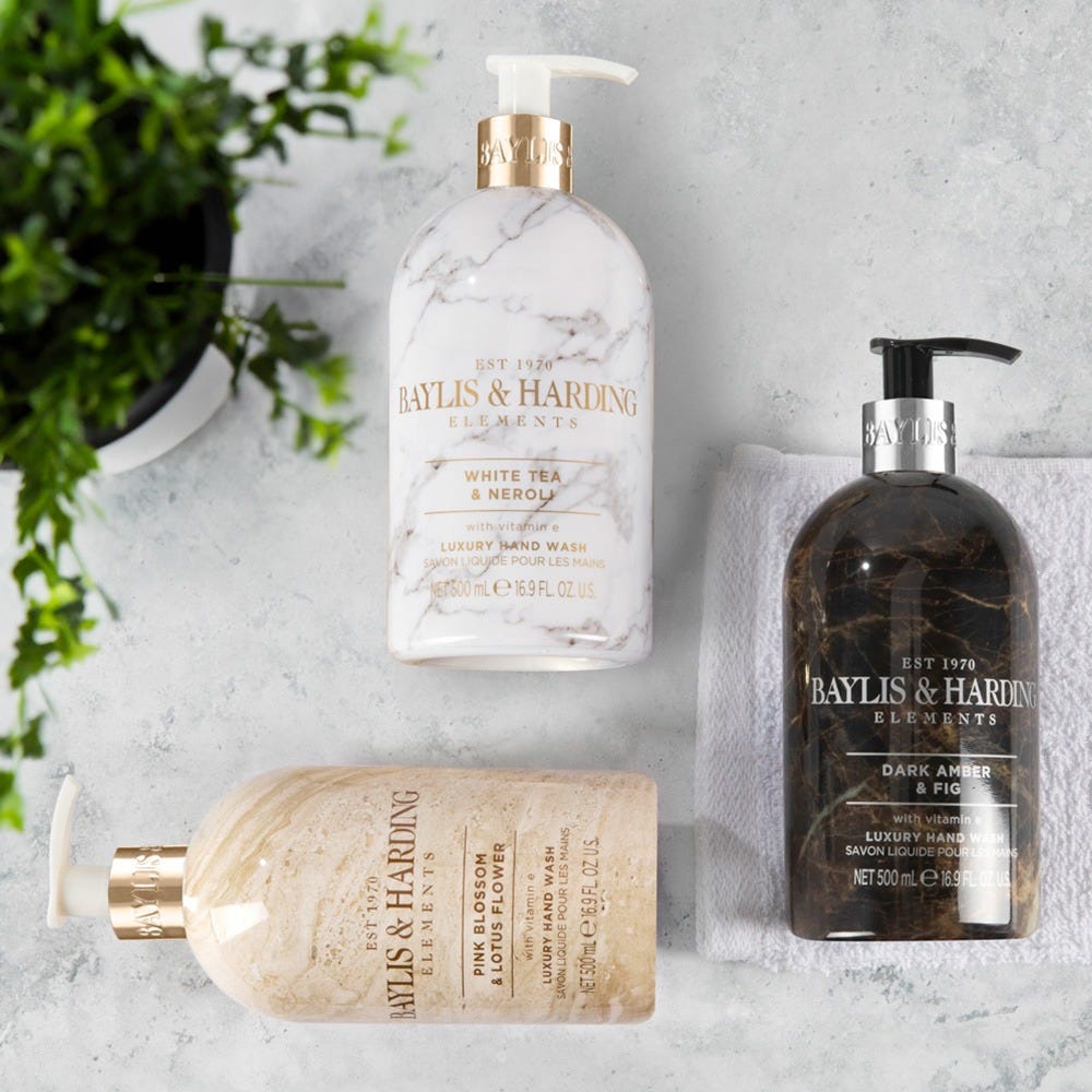 Baylis & Harding Element Flüssigseife Dark Amber & Fig 500 ml