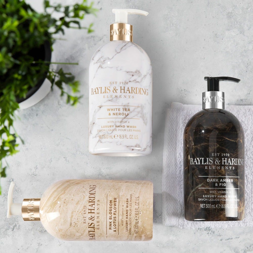 Baylis & Harding Element Seife Pink Blossom & Lotus Flower 500 ml