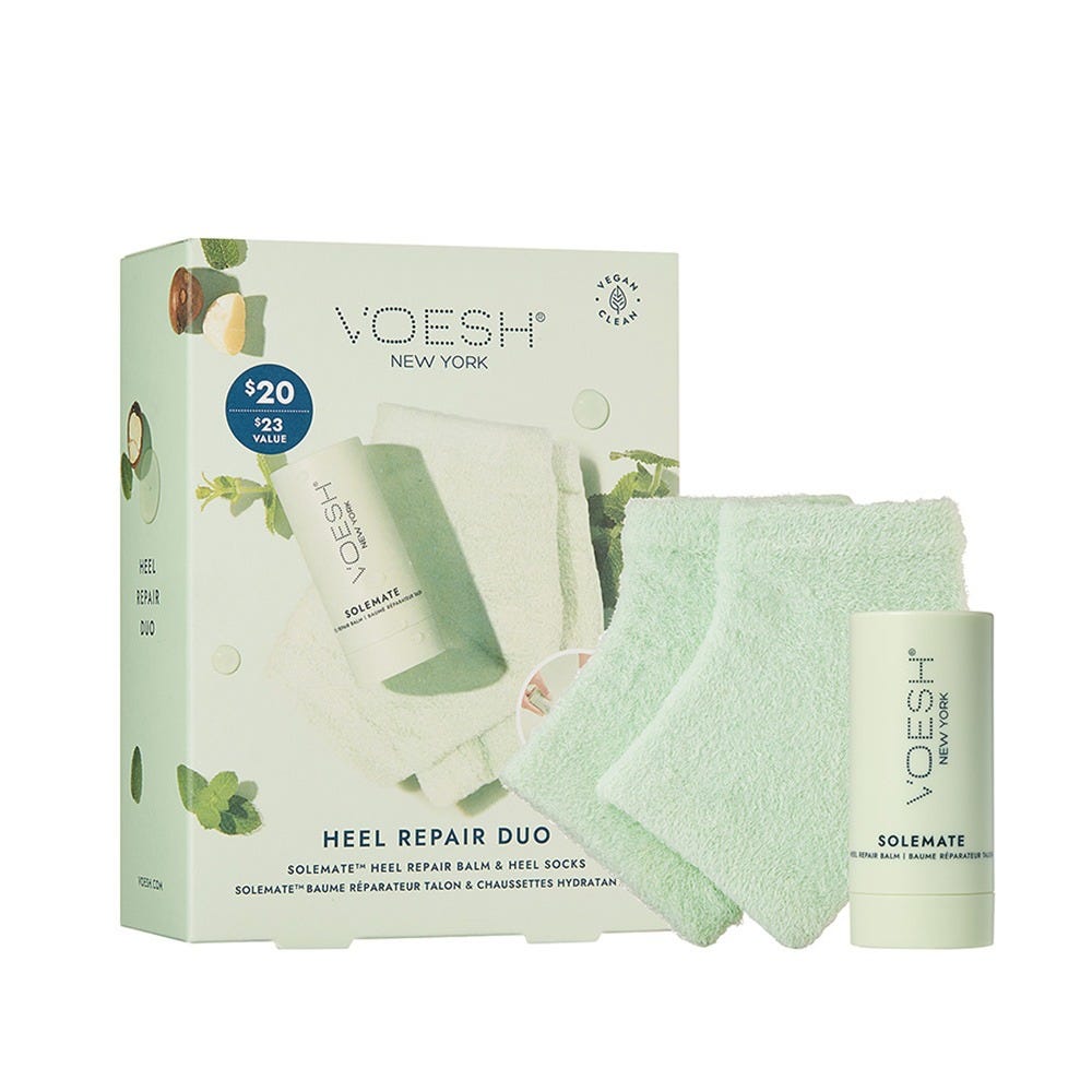VOESH Heel Repair Duo Heel Repair Balm+Heel Socks