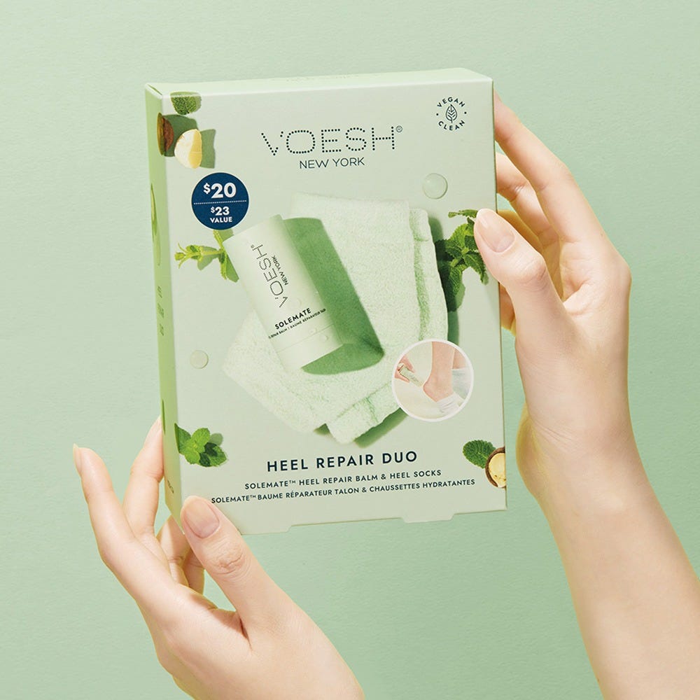 VOESH Heel Repair Duo Heel Repair Balm+Heel Socks