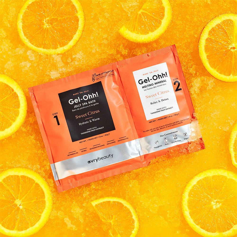 AvryBeauty Gel-Ohh! Jelly Spa Bath Sweet Citrus