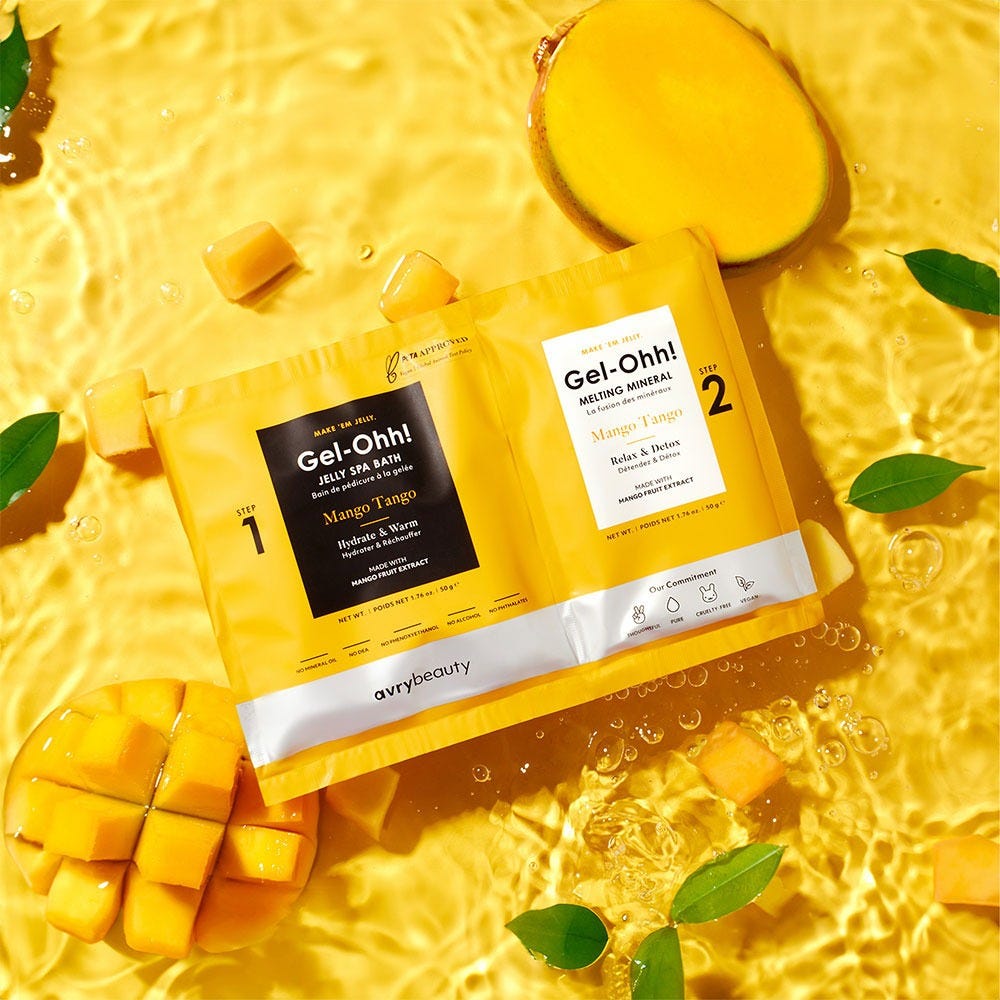 AvryBeauty Gel-Ohh! Jelly Spa Bath Mango