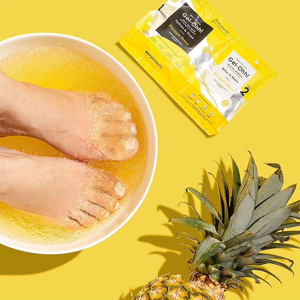 AvryBeauty Gel-Ohh! Jelly Spa Bath Pineapple