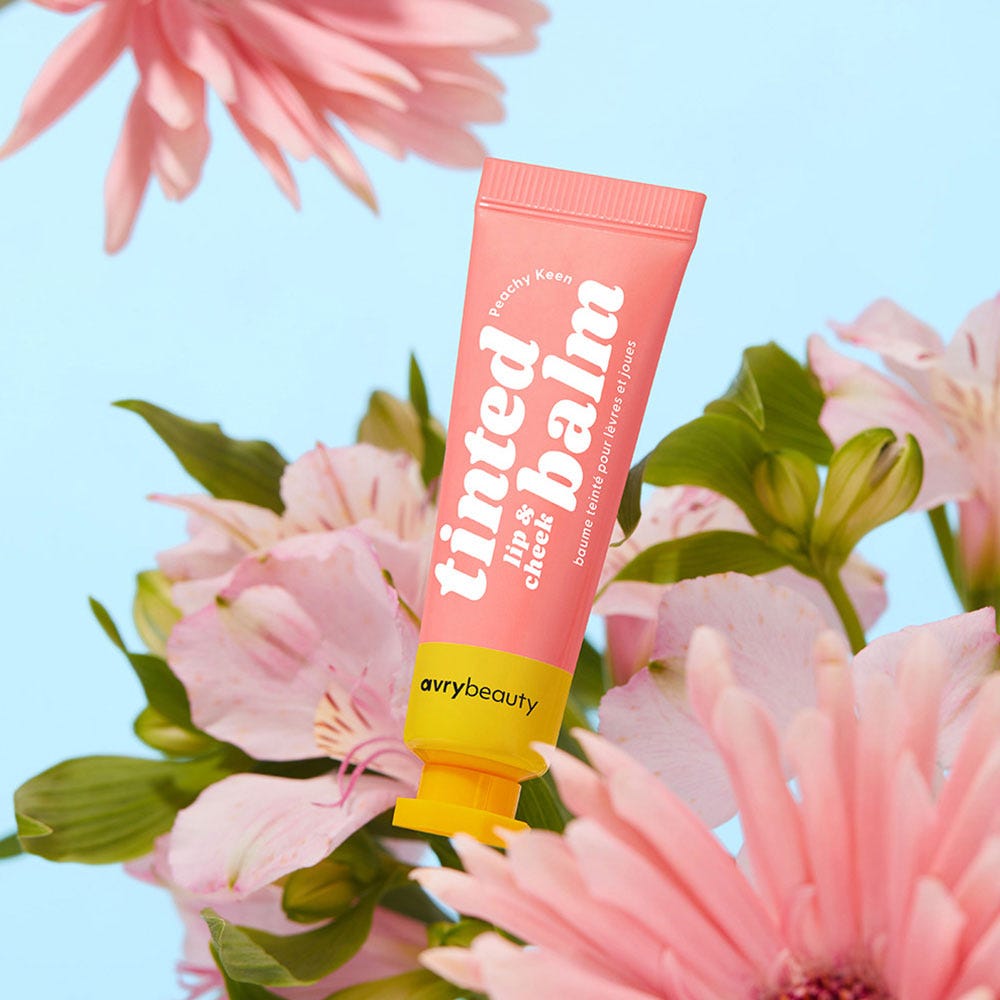 AvryBeauty Lip & Cheek Tinted Balm Peachy Keen