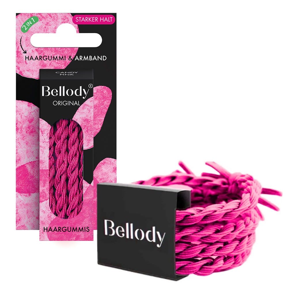 Bellody Original Haargummis Candy Pink 4 Stück