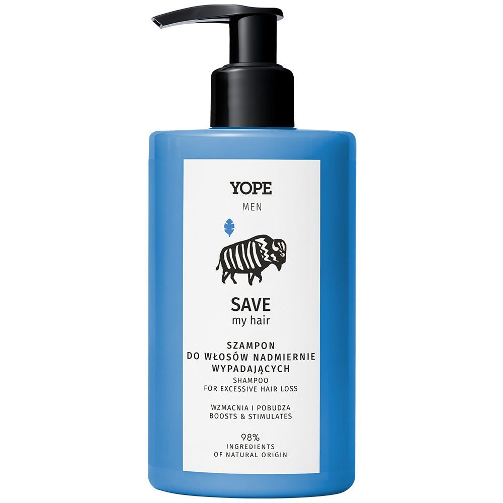 YOPE MEN SAVE MY HAIR SHAMPOO EXCESSIVE Hair Loss 300 ml