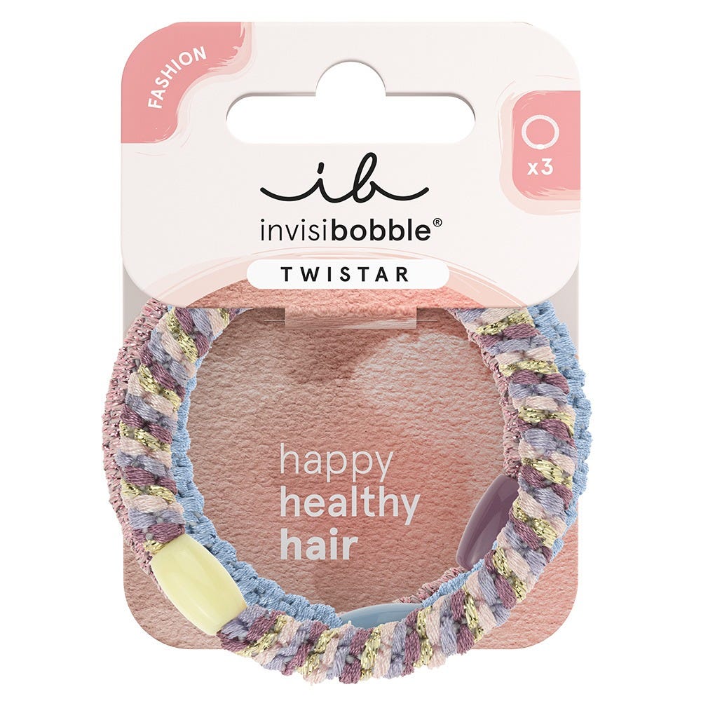 invisibobble TWISTAR Lavender Braids 3 Stück