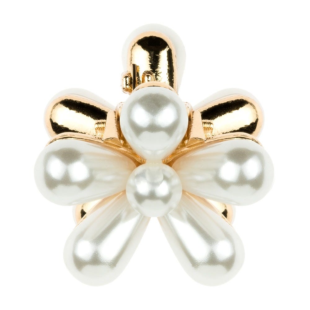 invisibobble CLIPSTAR S Pearly Flower 4 Stück