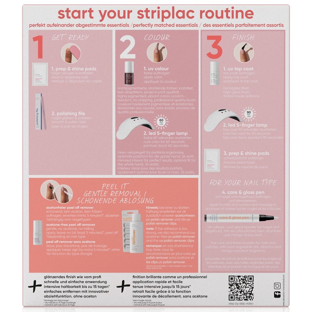 alessandro Striplac Dry Nails UV-Starter Set