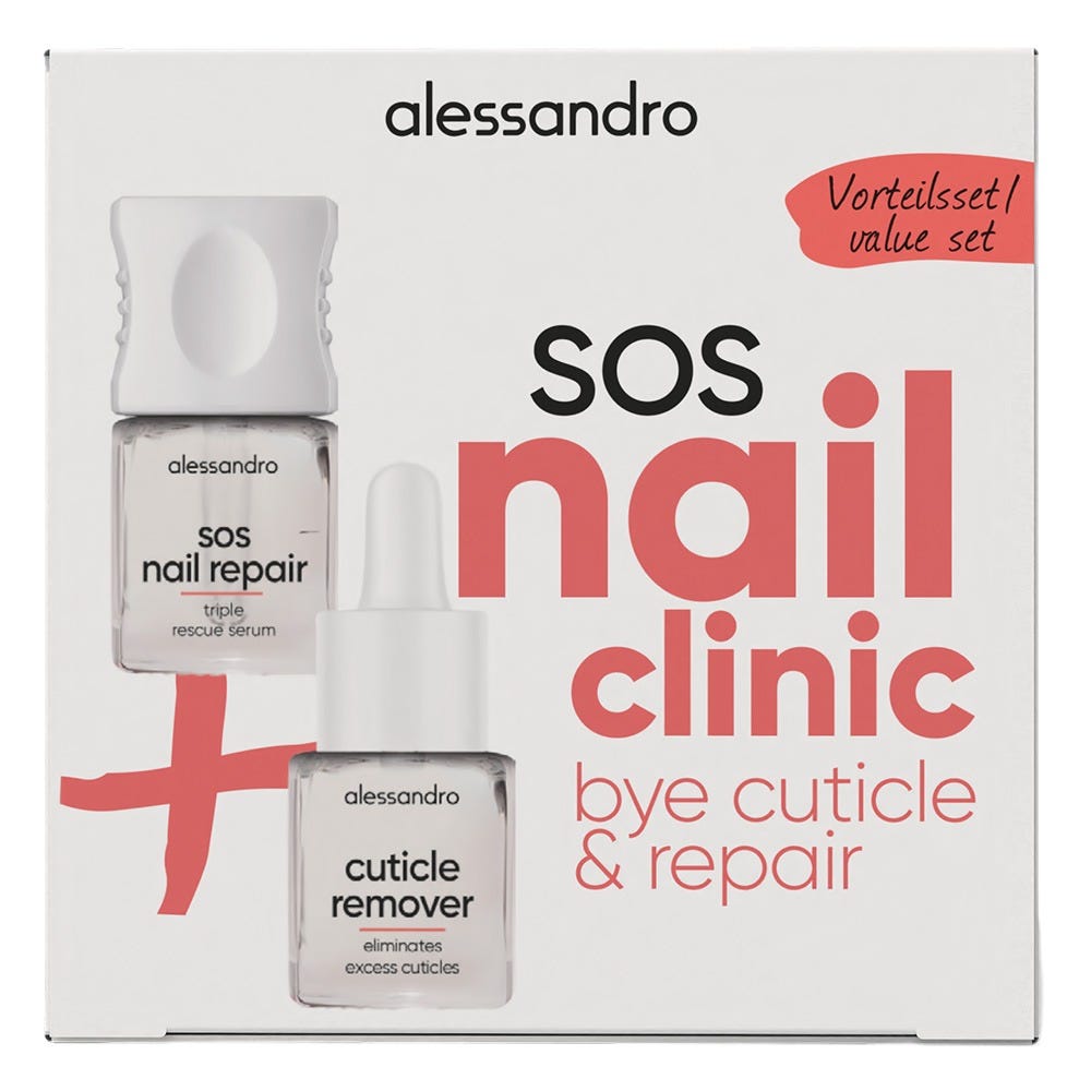 alessandro Nail Clinic Box Bye Cuticle & Repair Set