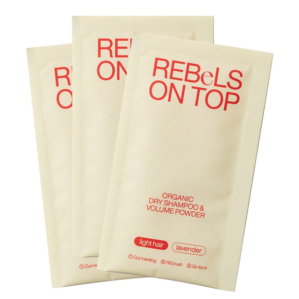 REBeLS ON TOP Trockenshampoo Light Refill 3x10 g