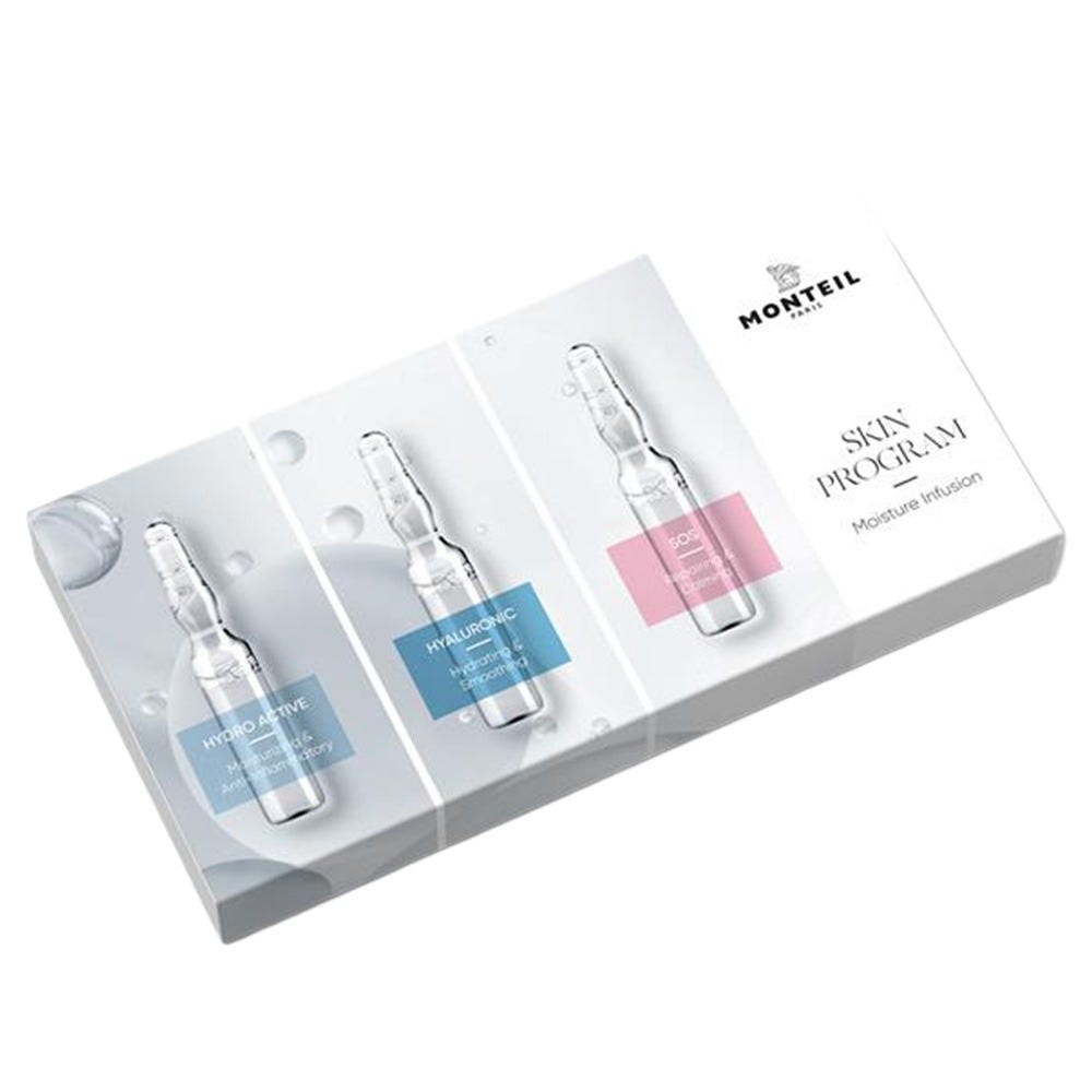 Monteil Paris Skin Program - Moisture Infusion Ampullen-Kur 