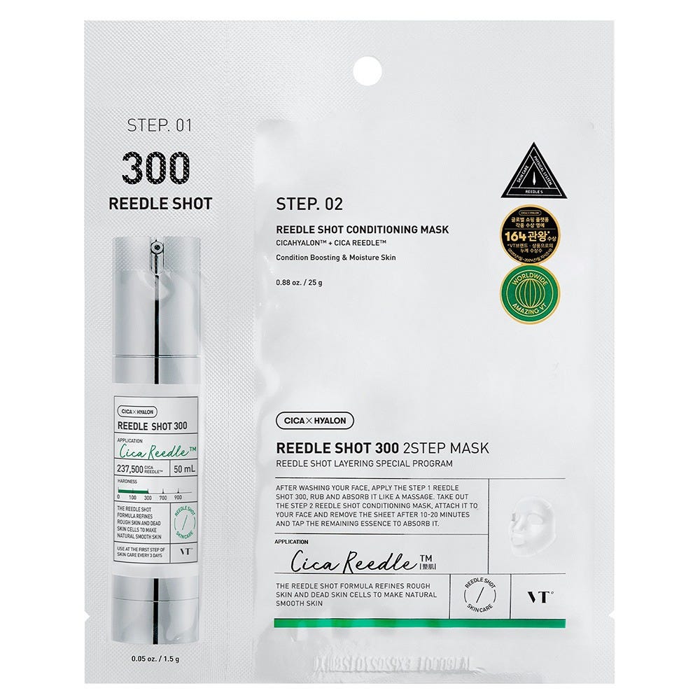 VT Cosmetics REEDLE SHOT 300 2-STEP MASK