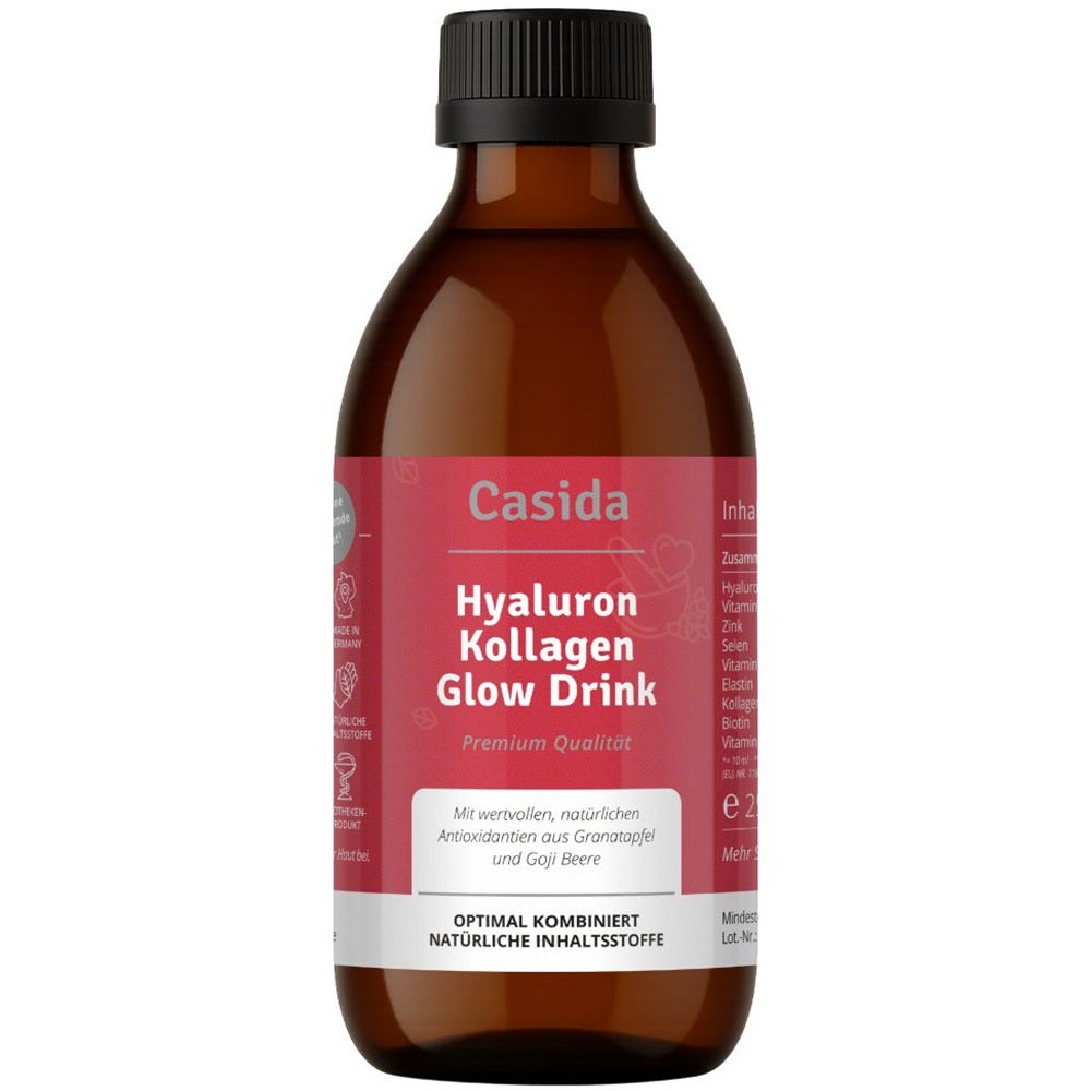 Casida Hyaluron Kollagen Glow Drink 250 ml