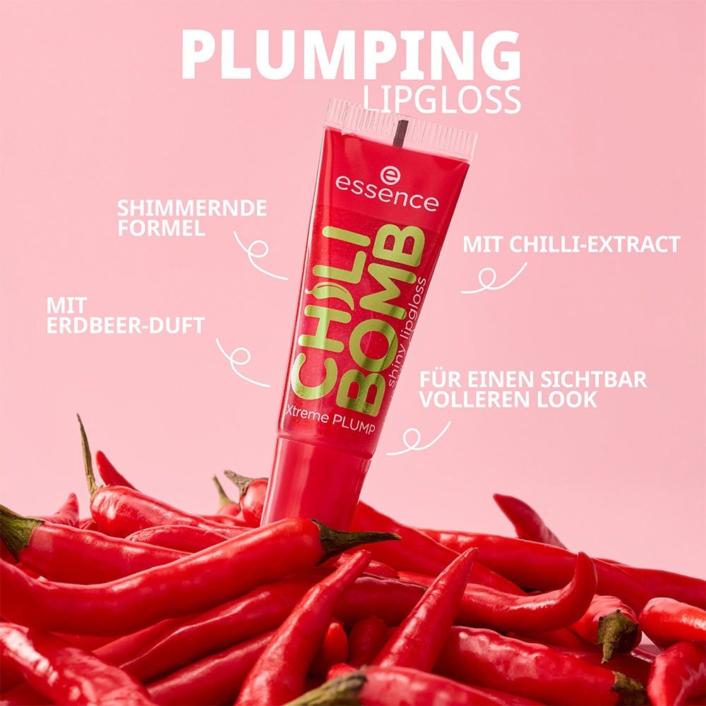 essence CHILI BOMB shiny lipgloss 01 14,8 g