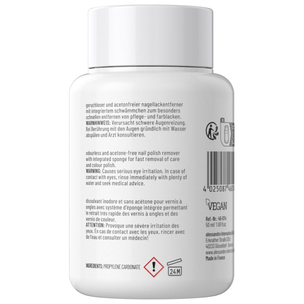 alessandro Nail Polish Remover 175 ml