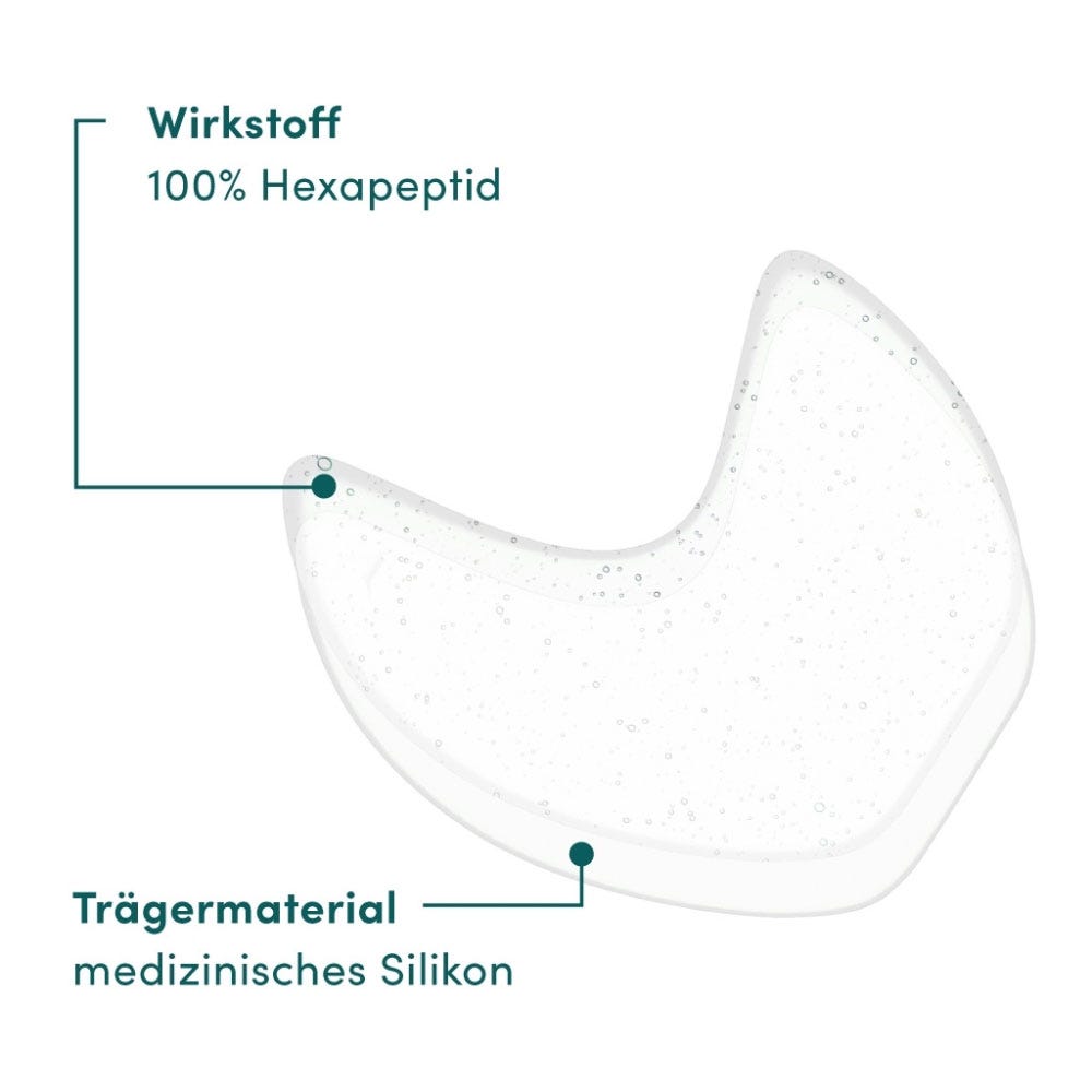 APRICOT Wiederverwendbare Augen-Schläfen Pads mit Hexapeptid-Technologie