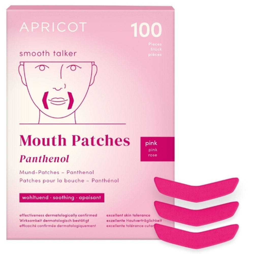 APRICOT Mund Patches mit Panthenol 100 Stück