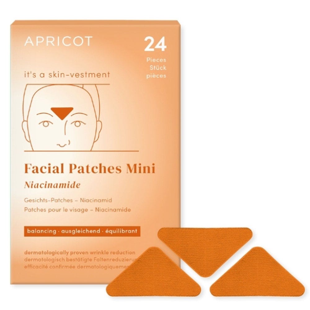 APRICOT Mini Gesicht Patches mit Niacinamide 24 Stück