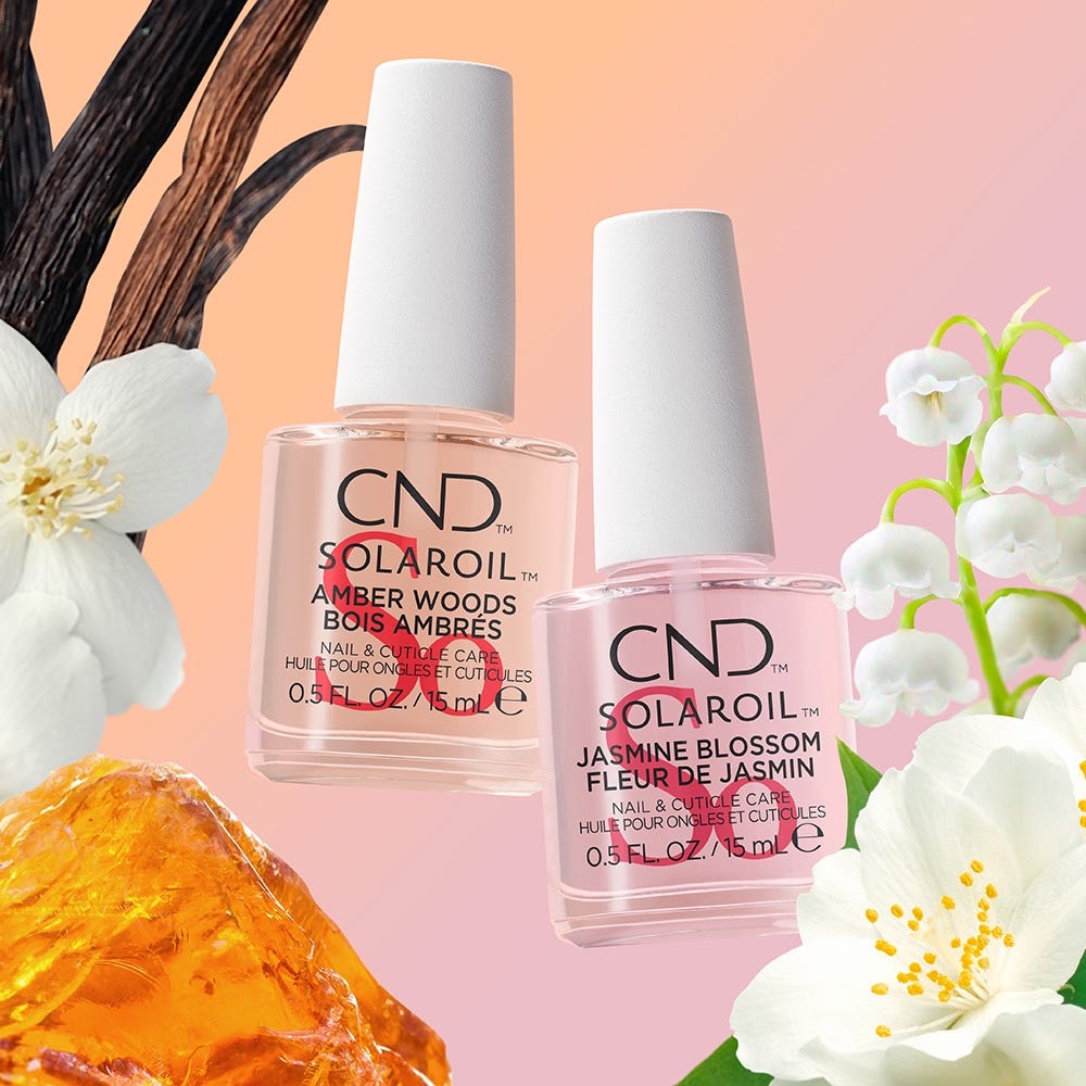 CND SolarOil Nail & Cuticle Amber Woods 15 ml