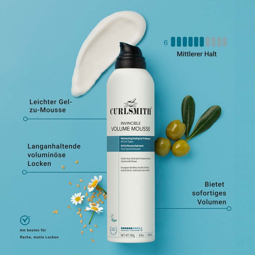 CURLSMITH Invincible Volume Mousse 201 ml
