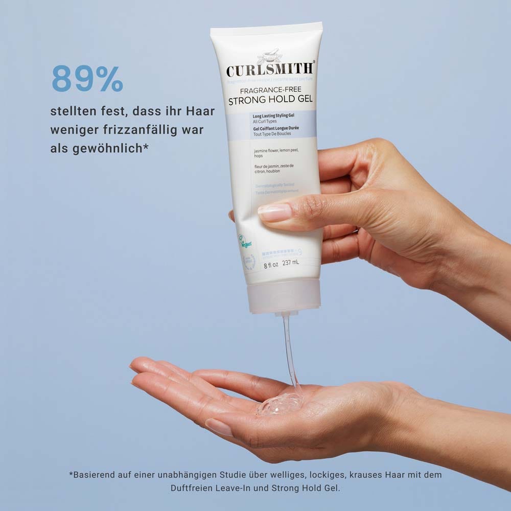 CURLSMITH Fragrance-Free Strong Hold Gel 237 ml