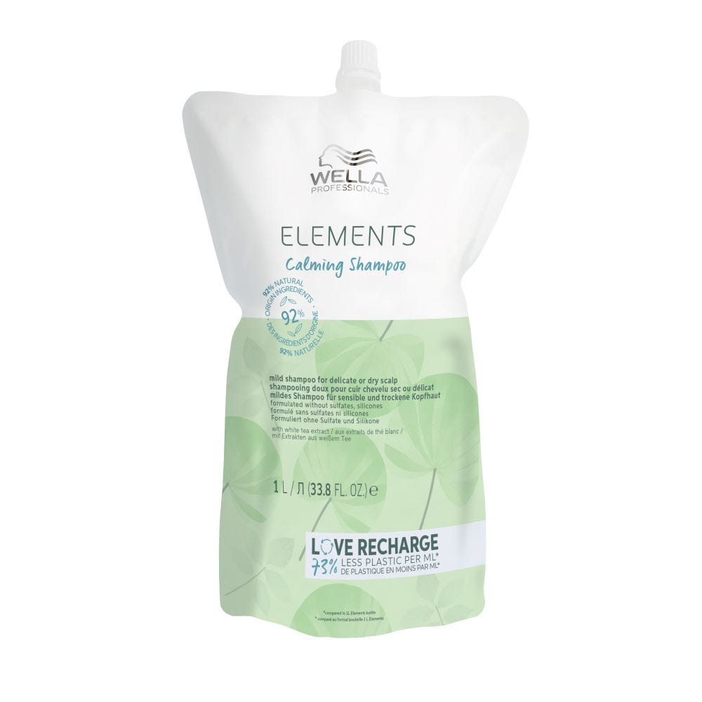 Wella Professionals Care Elements Calming Shampoo Nachfüllpackung 1000 ml