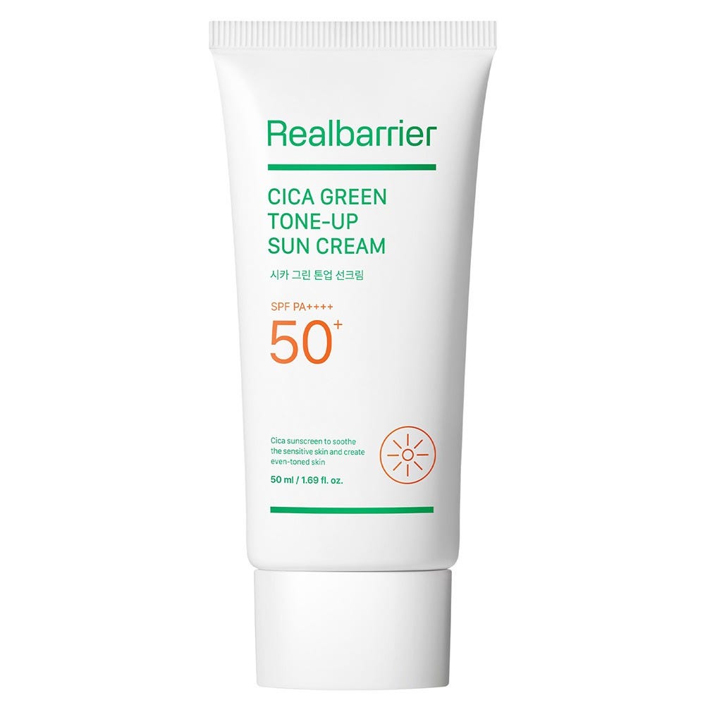 Realbarrier Cica Green Tone-Up Sun Cream 50 ml