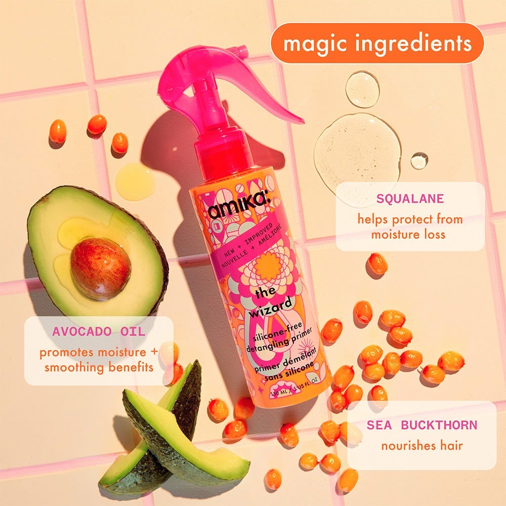 Amika Wizard Silicone-Free Detangling Primer 150 ml