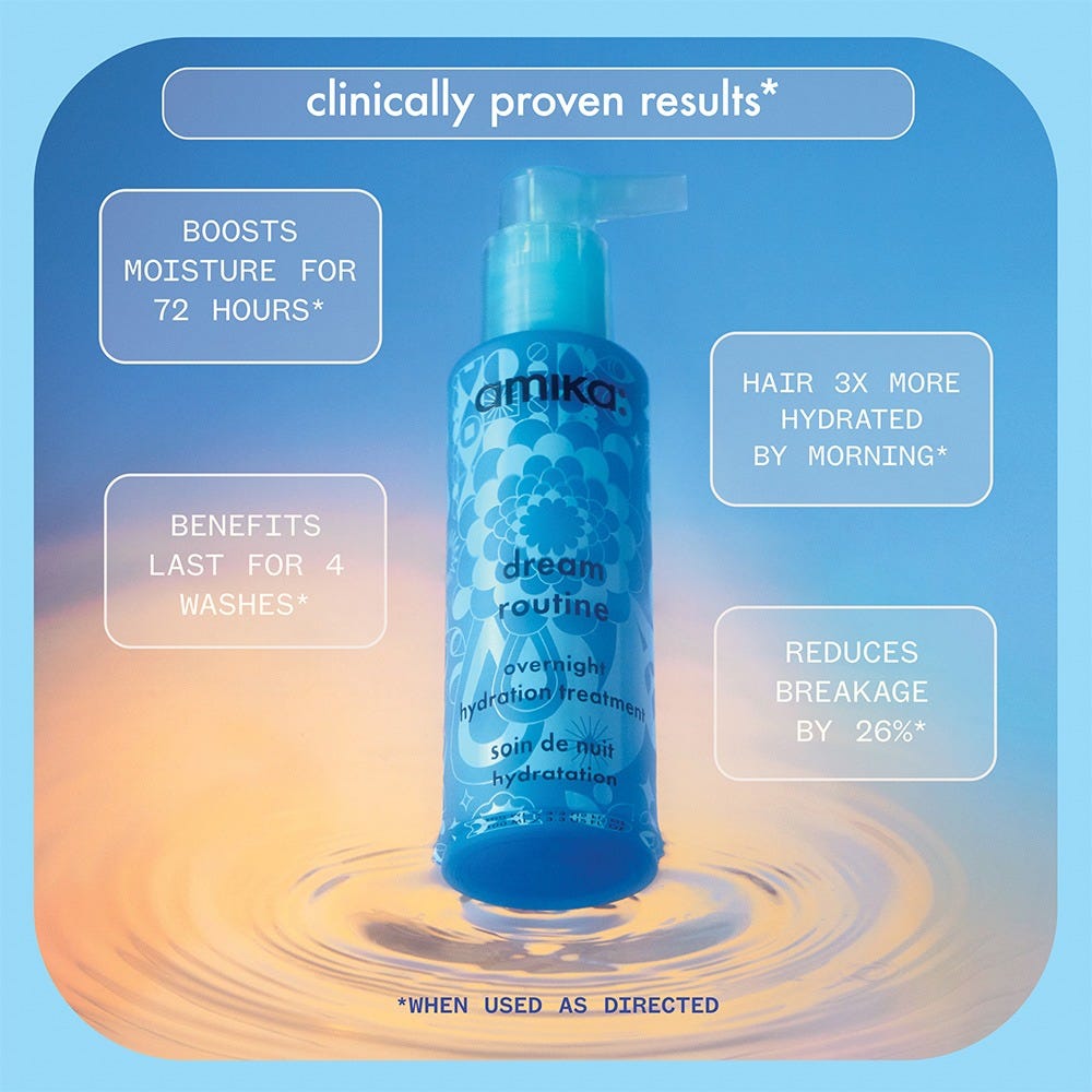 Amika Dream Routine Overnight Hydrating Mask 100 ml