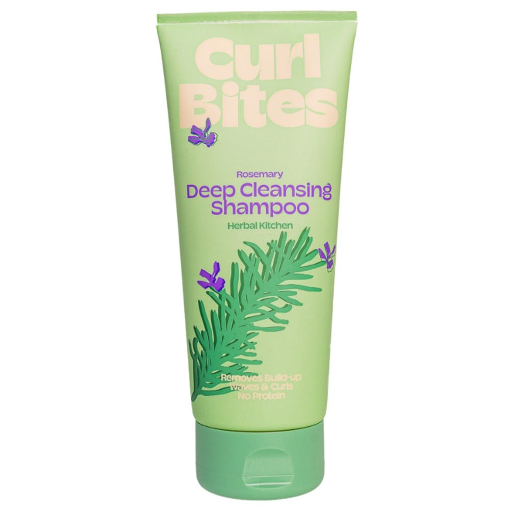 Curl Bites Rosemary Deep Cleansing Shampoo 200 ml