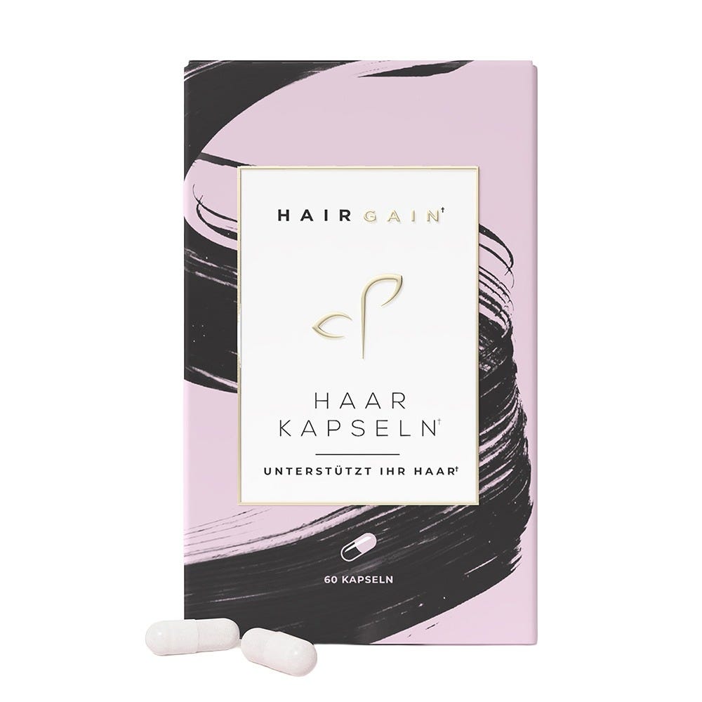 HAIR GAIN Hair Capsules 1 Month Supply 60 Stück 