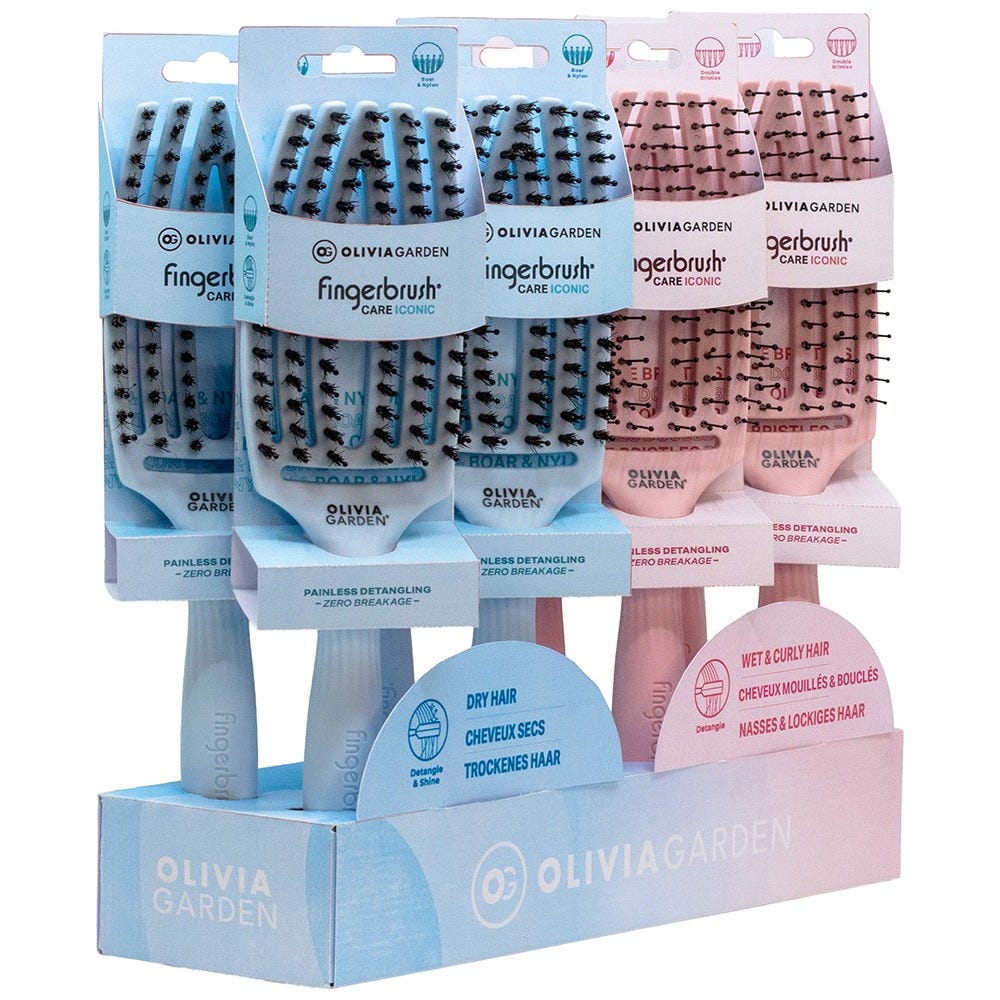 Olivia Garden Fingerbrush Care Iconic Love Edition