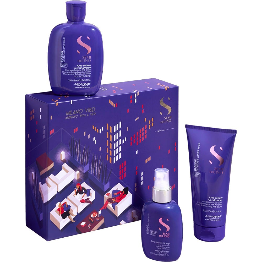 Alfaparf Milano Semi di Lino Blonde Holiday Kit