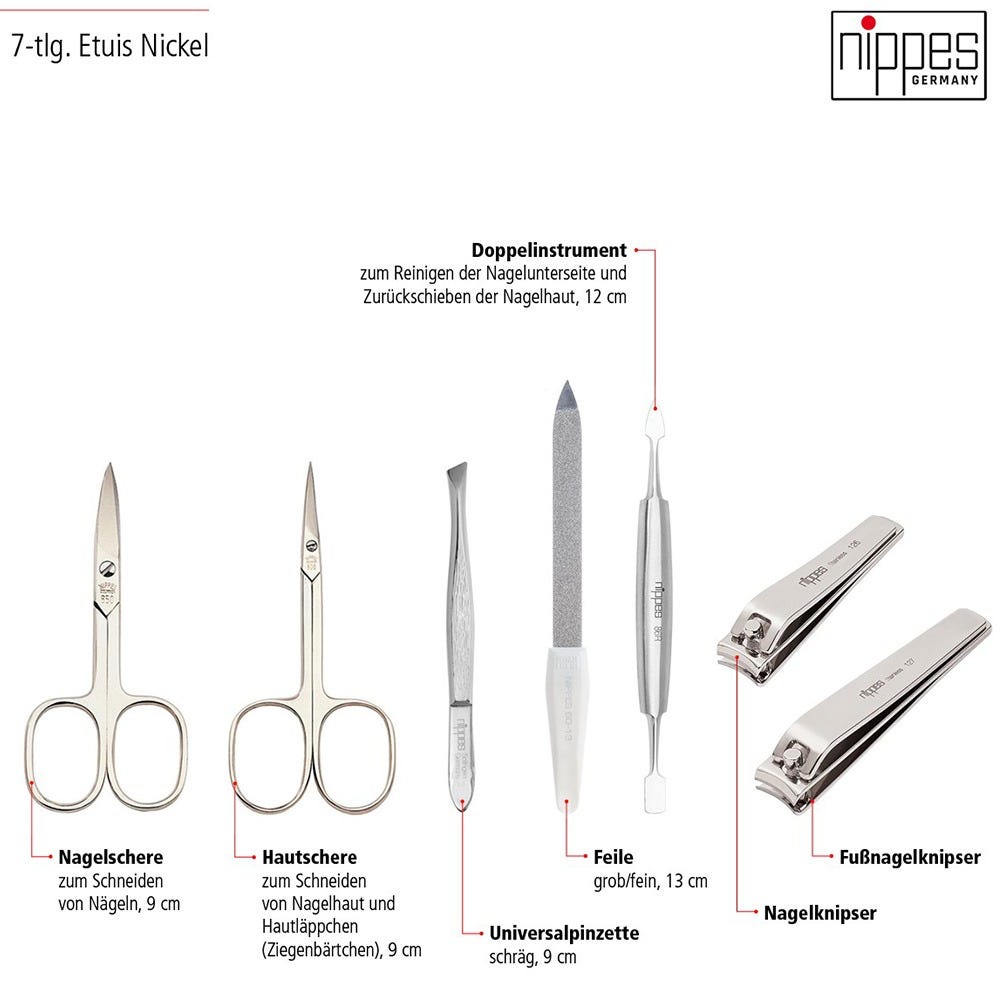Nippes Maniküre Set Vintage, 7-teilig