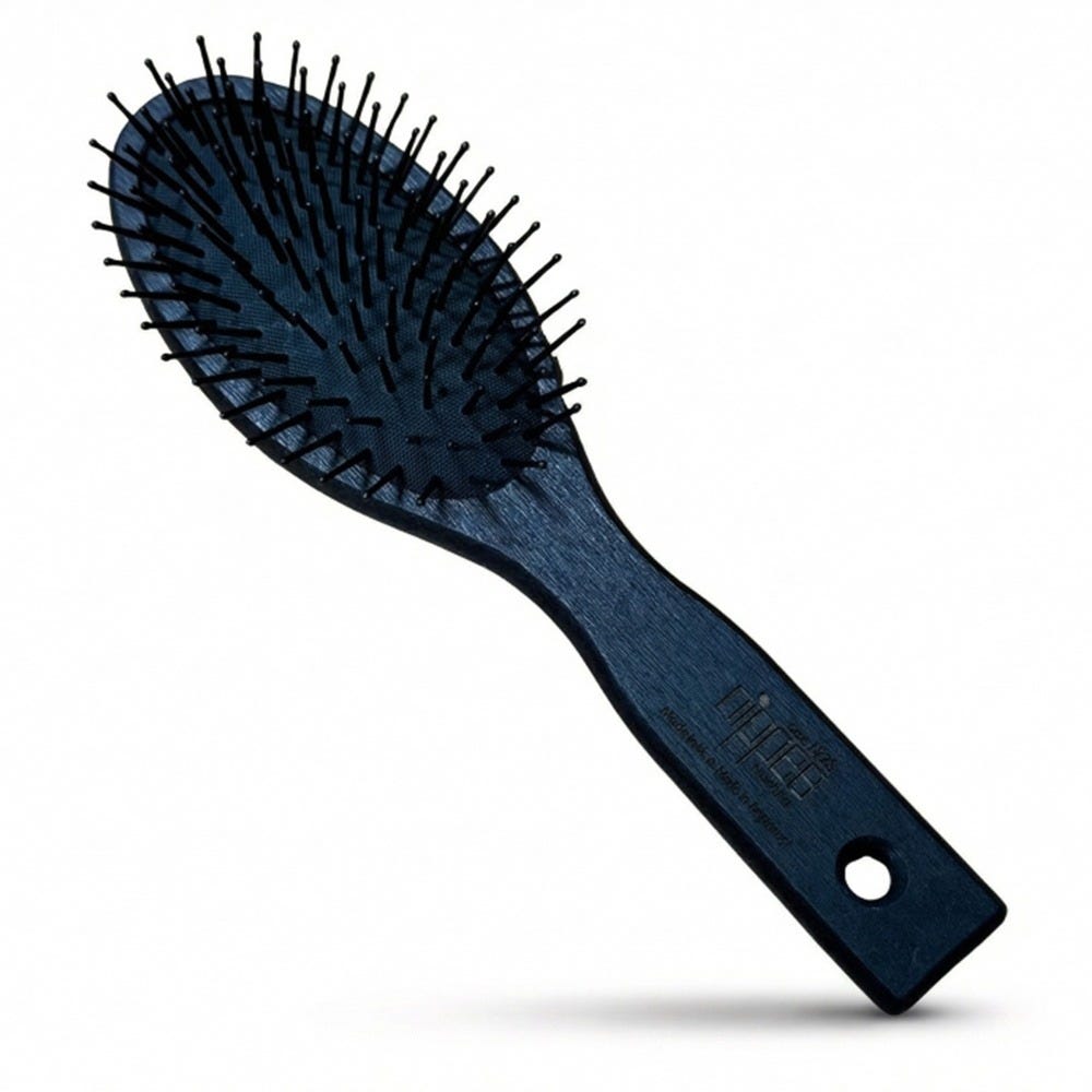 Nippes Pneumatik-Haarbürste 11 Reihen oval