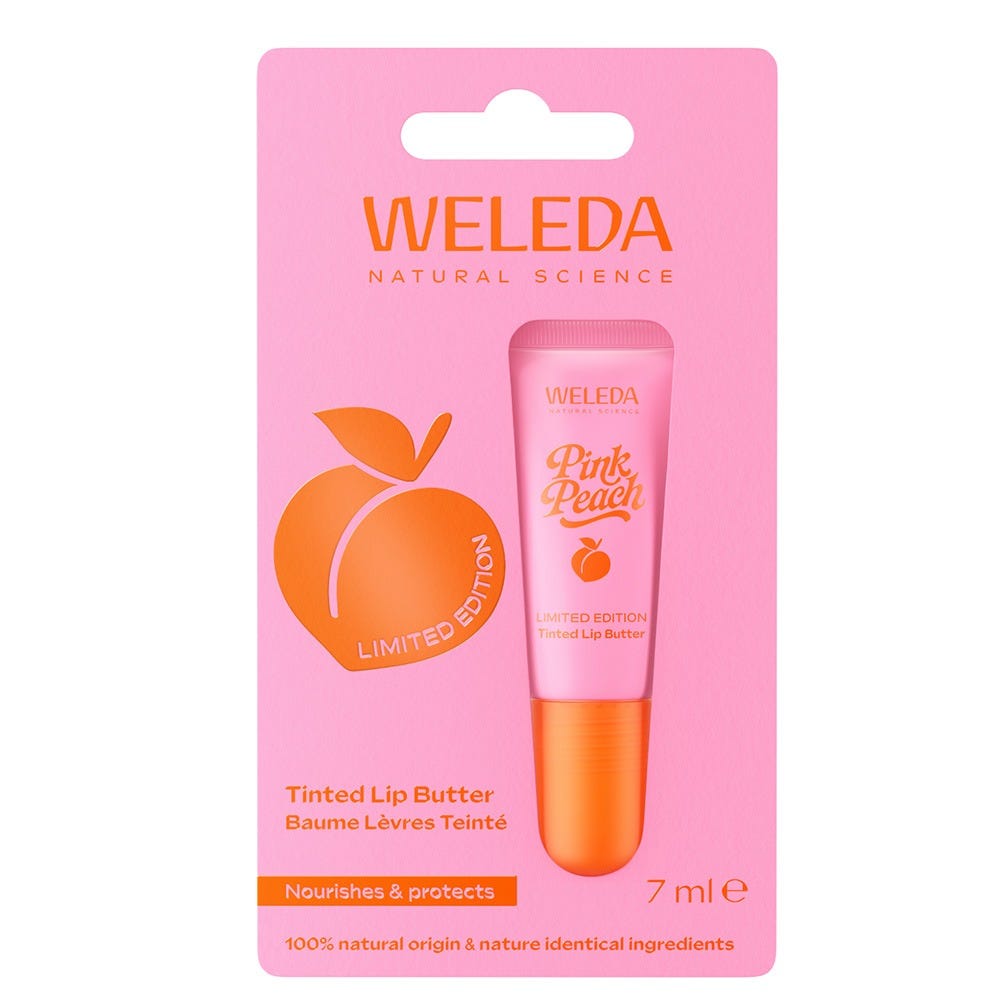 Weleda Pink Peach Lip Balm 7 ml 