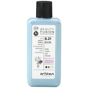 6.21 Dunkelblond Violett Blau