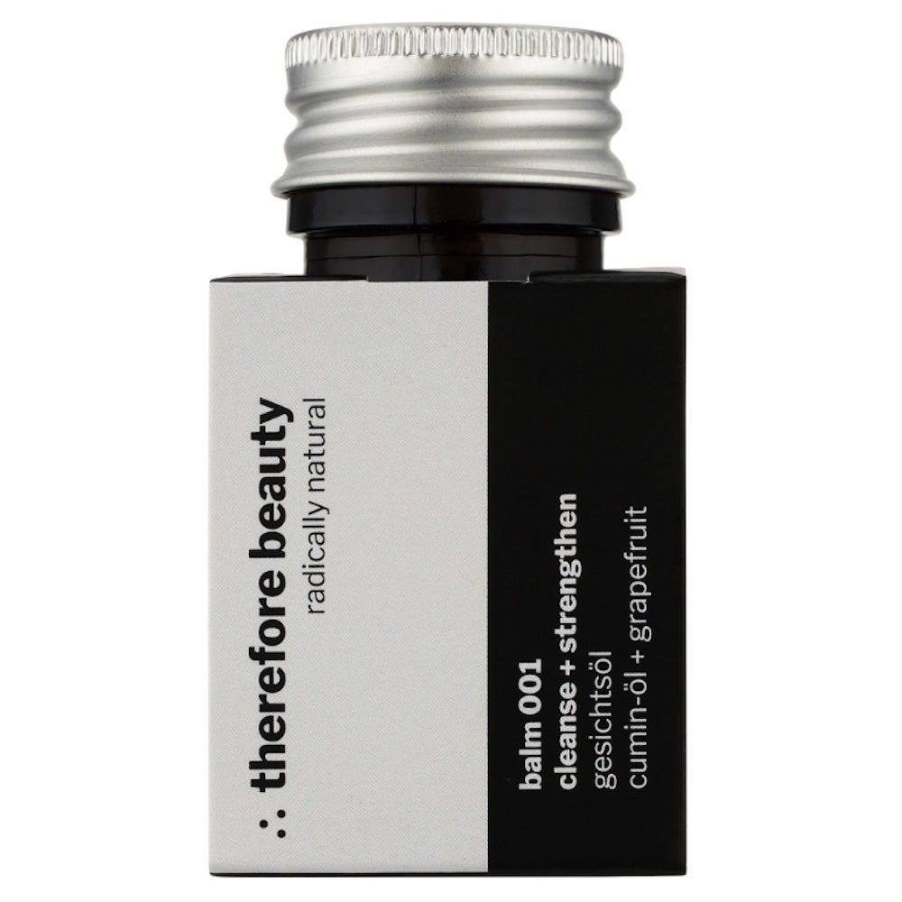 therefore beauty balm 001 cleanse + strengthen 30 ml