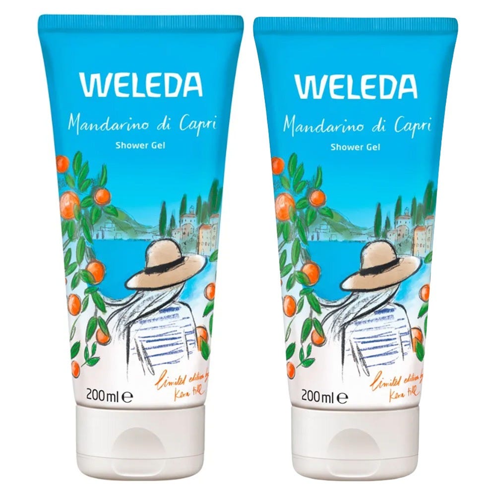 WELEDA Mandarino di Capri Duschgel Duo 2x200 ml