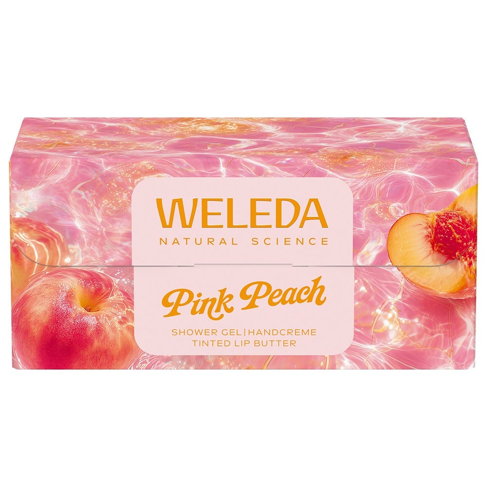 Weleda Geschenkset Pink Peach 257 ml