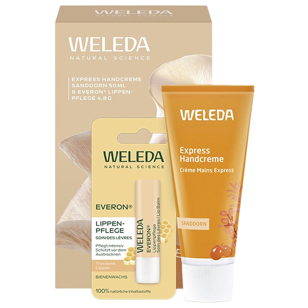 Weleda Express Hand- & Lippenpflege Geschenkset 