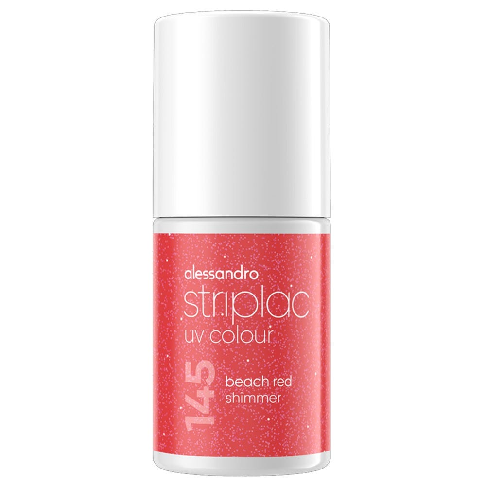 Alessandro Striplac Uv Colour Beach Red Shimmer 6,5 ml 