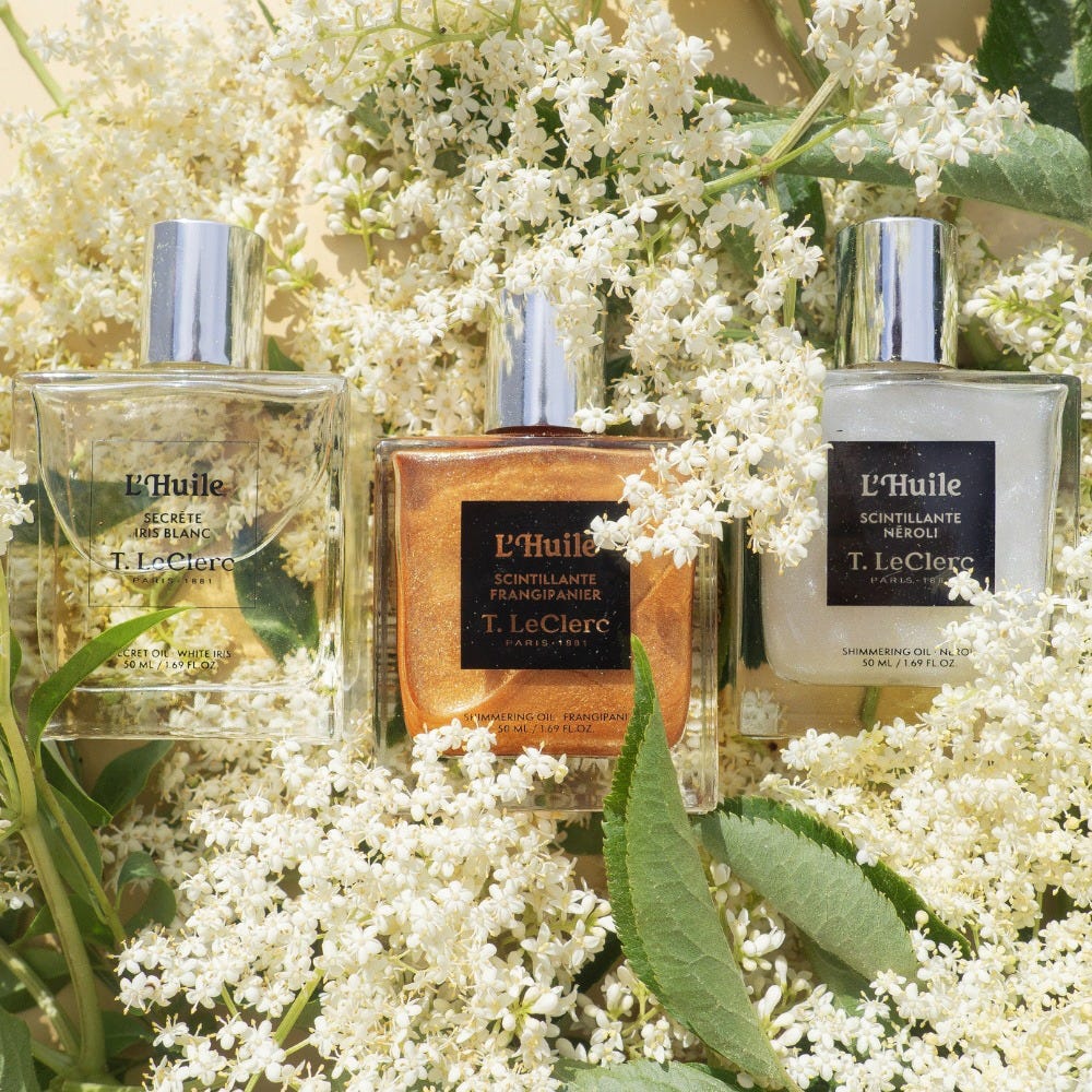 T.LeClerc White Iris Secrete Dry Oil 50 ml