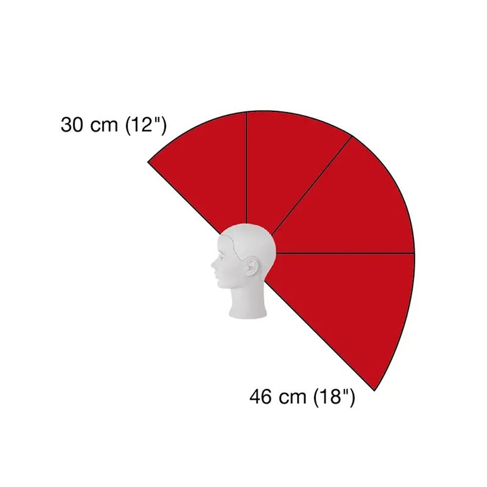 Pivot Point Adeline – Mannequinkopf aus 100 % Naturhaar