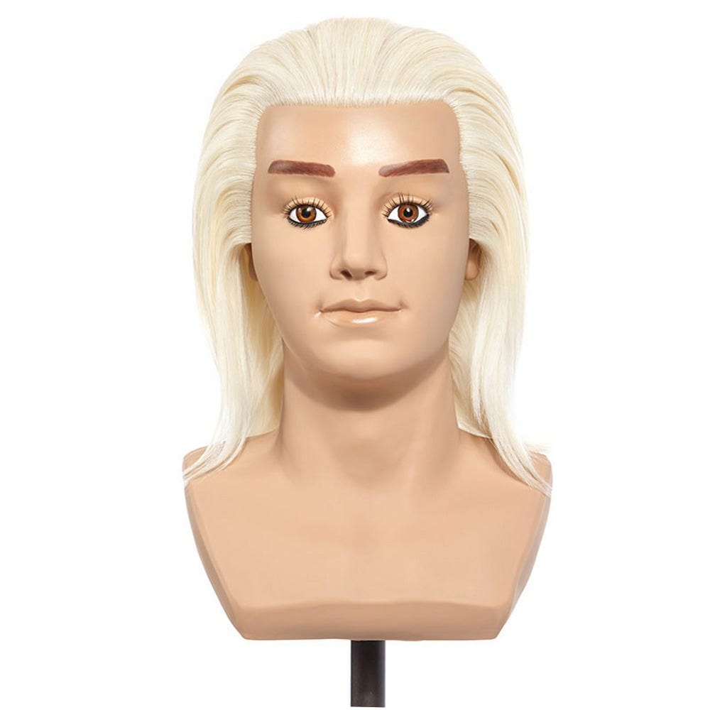 Pivot Point Lucas – Mannequinkopf aus 100 % Naturhaar