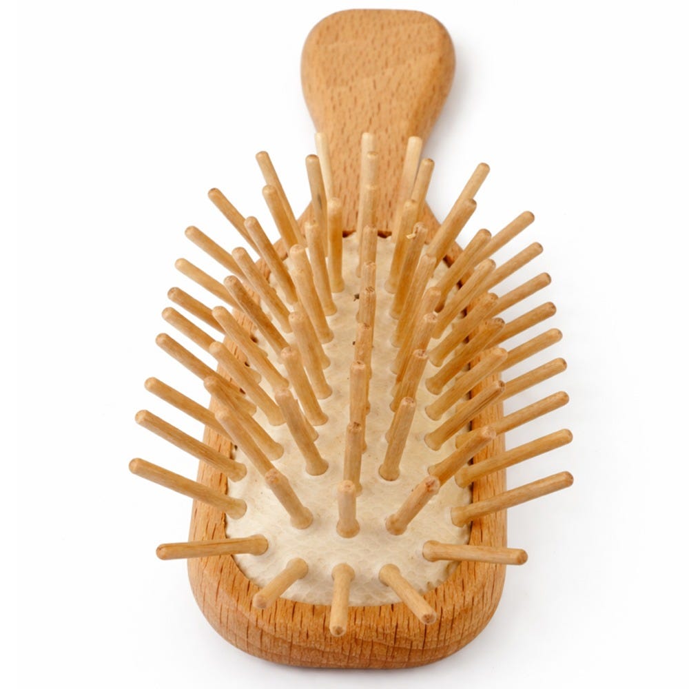 George Michael Minibürste mit Holzborsten