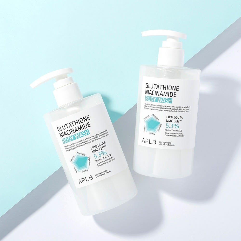 APLB Gluthathione Niacinamide Body Wash 300 ml